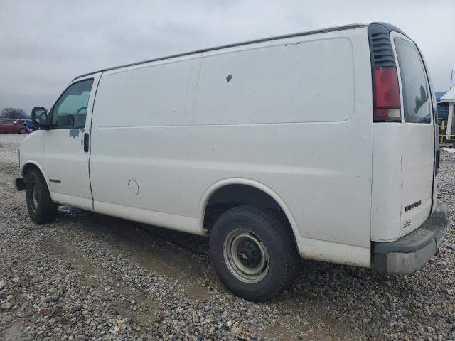 1GCGG25R1Y1236806 - 2000 CHEVROLET EXPRESS G2 WHITE photo 2