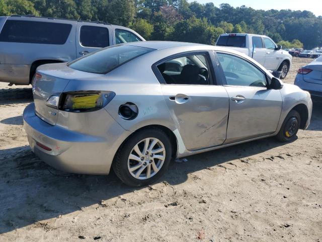 JM1BL1V82C1611537 - 2012 MAZDA 3 I ნაცრისფერი ფოტო 3