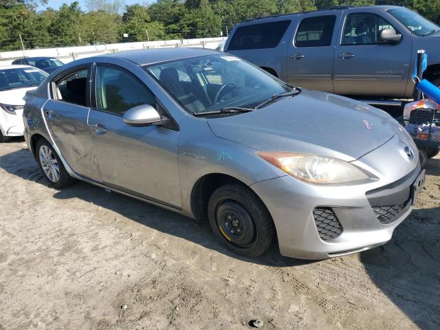 JM1BL1V82C1611537 - 2012 MAZDA 3 I ნაცრისფერი ფოტო 4