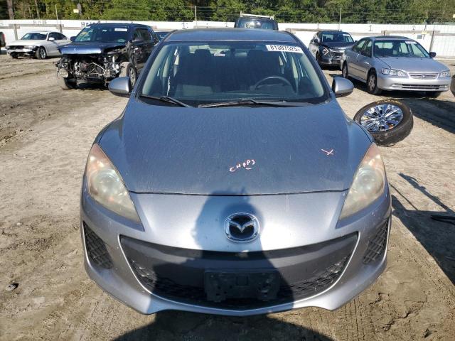 JM1BL1V82C1611537 - 2012 MAZDA 3 I ნაცრისფერი ფოტო 5