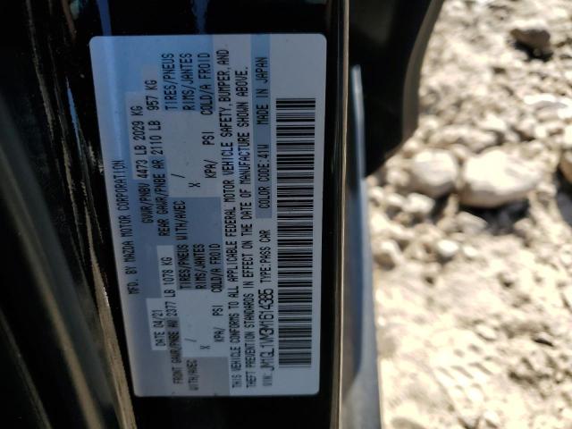 JM1GL1VM3M1614385 - 2021 MAZDA 6 TOURING 黑色 照片 12