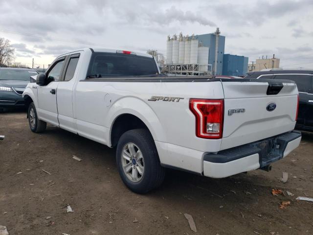 1FTEX1CF4HKD06223 - 2017 FORD F150 SUPER CAB WHITE photo 2