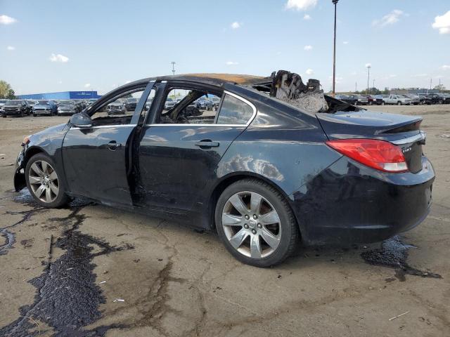 2G4GR5EK9C9138086 - 2012 BUICK REGAL BLACK photo 2