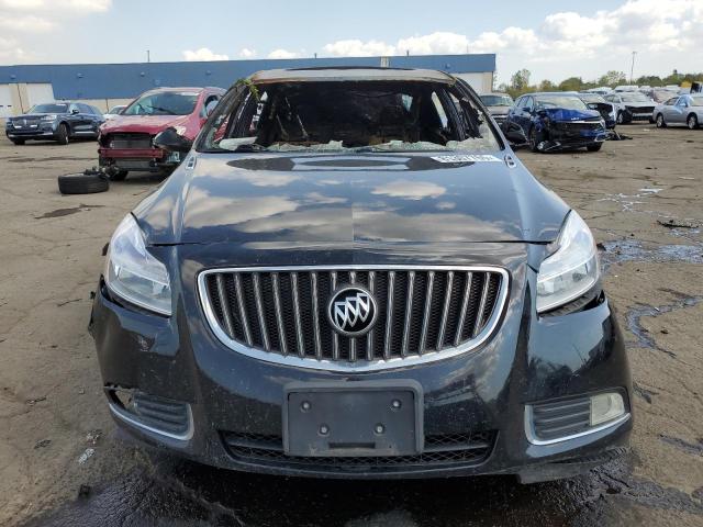 2G4GR5EK9C9138086 - 2012 BUICK REGAL BLACK photo 5