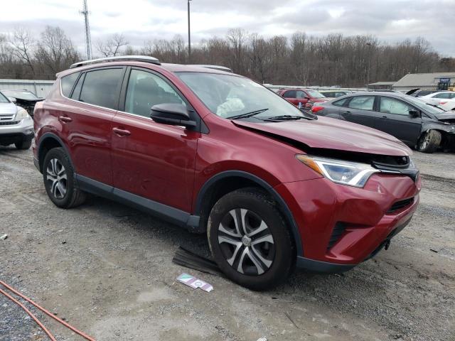 2T3BFREV6JW749625 - 2018 TOYOTA RAV4 LE BURGUNDY photo 4