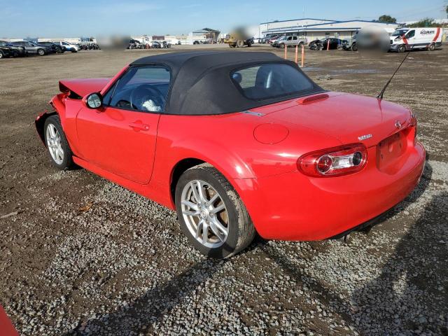 JM1NC25F890203351 - 2009 MAZDA MX-5 MIATA RED photo 2