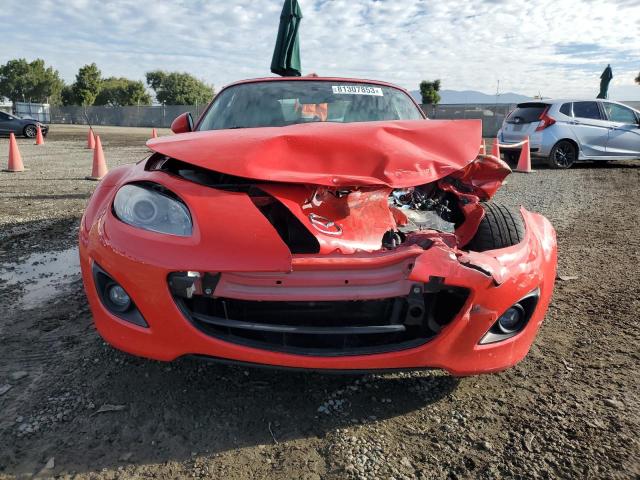 JM1NC25F890203351 - 2009 MAZDA MX-5 MIATA RED photo 5