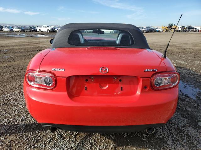 JM1NC25F890203351 - 2009 MAZDA MX-5 MIATA RED photo 6