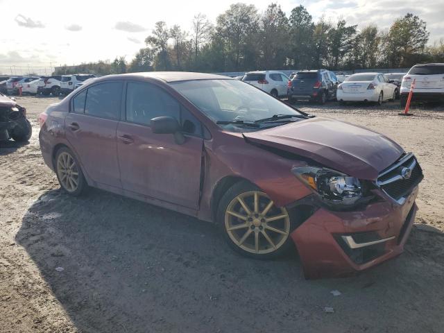 JF1GJAA6XGH005874 - 2016 SUBARU IMPREZA RED photo 4