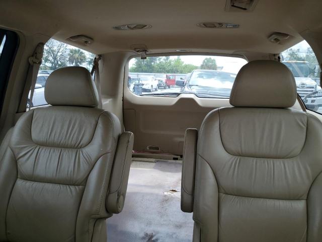 5FNRL38656B432585 - 2006 HONDA ODYSSEY EXL BURGUNDY photo 10