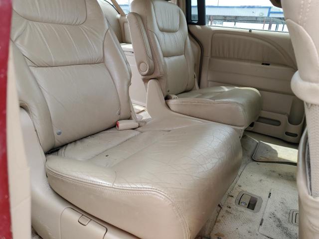 5FNRL38656B432585 - 2006 HONDA ODYSSEY EXL BURGUNDY photo 11
