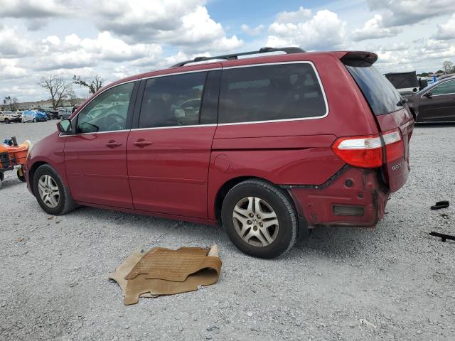 5FNRL38656B432585 - 2006 HONDA ODYSSEY EXL BURGUNDY photo 2