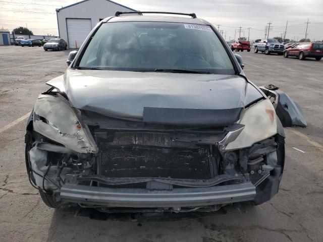 5J6RE4H78AL031007 - 2010 HONDA CR-V EXL GREEN photo 5