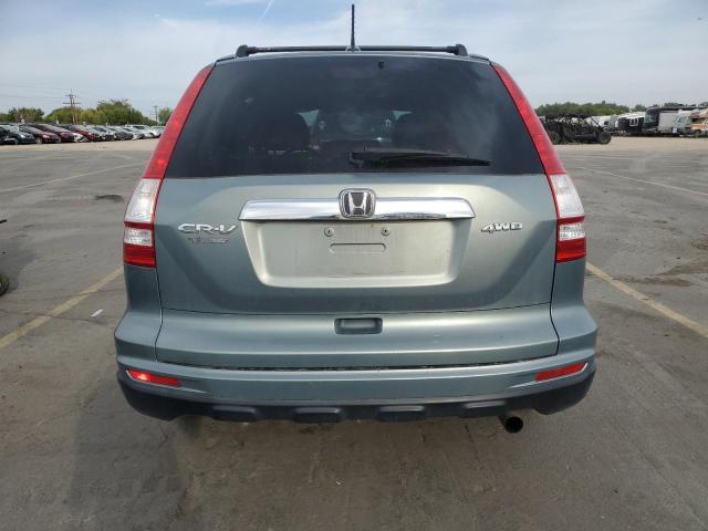 5J6RE4H78AL031007 - 2010 HONDA CR-V EXL GREEN photo 6