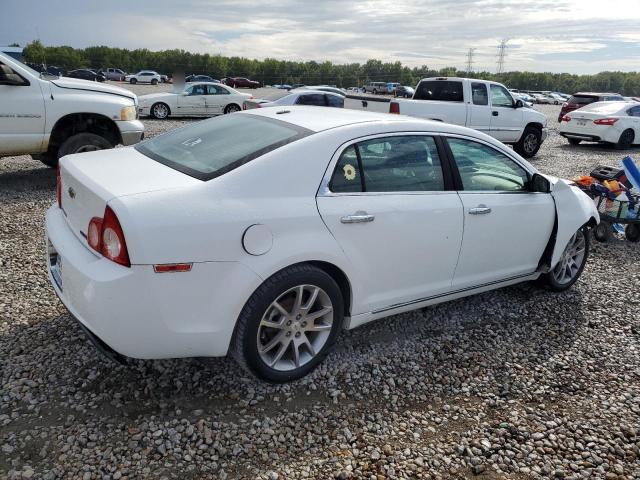 1G1ZE5EU5BF392757 - 2011 CHEVROLET MALIBU LTZ WHITE photo 3