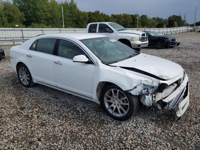 1G1ZE5EU5BF392757 - 2011 CHEVROLET MALIBU LTZ WHITE photo 4