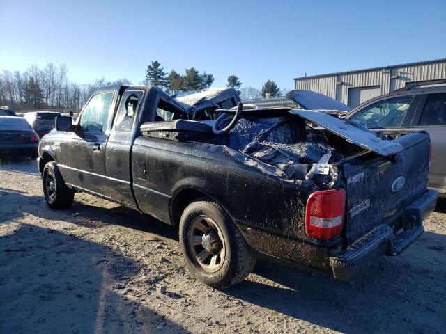 1FTYR14U86PA28222 - 2006 FORD RANGER SUPER CAB BLACK photo 2