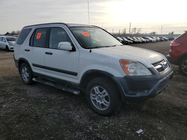 JHLRD78813C004000 - 2003 HONDA CR-V EX WHITE photo 4