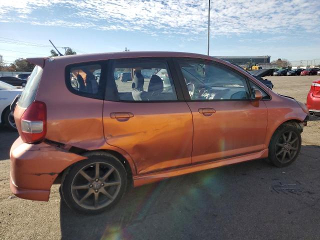 JHMGD38677S020871 - 2007 HONDA FIT S 橙色 照片 3