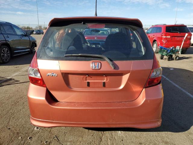 JHMGD38677S020871 - 2007 HONDA FIT S 橙色 照片 6