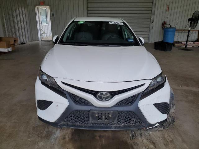 4T1B11HK3KU796848 - 2019 TOYOTA CAMRY L WHITE photo 5