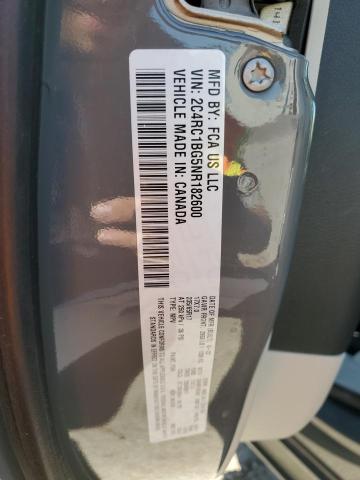 2C4RC1BG5NR182600 - 2022 CHRYSLER PACIFICA TOURING L Boz foto 13