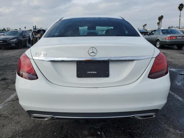 WDDWF8DB6LR546861 - 2020 MERCEDES-BENZ C 300 WHITE photo 6