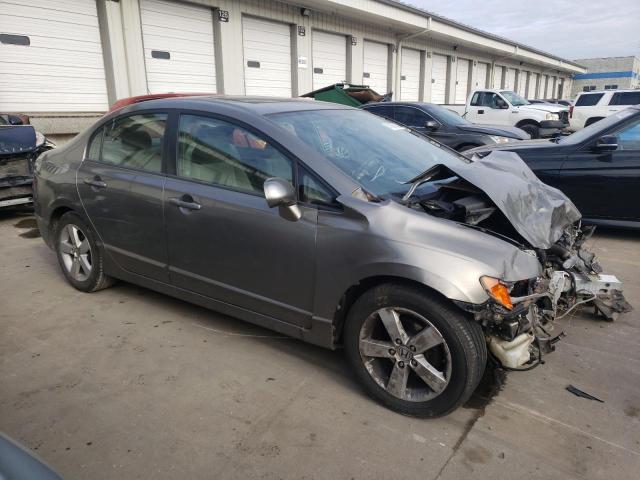 1HGFA16867L055993 - 2007 HONDA CIVIC EX GRAY photo 4