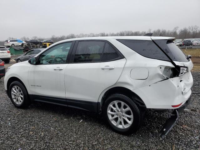 3GNAXSEV1MS124915 - 2021 CHEVROLET EQUINOX LS WHITE photo 2