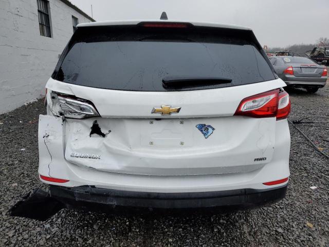 3GNAXSEV1MS124915 - 2021 CHEVROLET EQUINOX LS WHITE photo 6