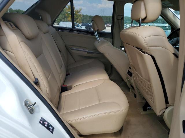 4JGBB8GB8BA626882 - 2011 MERCEDES-BENZ ML 350 4MATIC WHITE photo 11