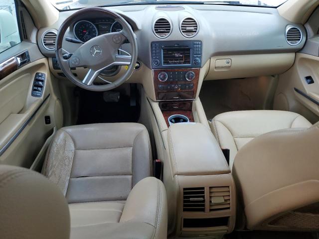 4JGBB8GB8BA626882 - 2011 MERCEDES-BENZ ML 350 4MATIC WHITE photo 8