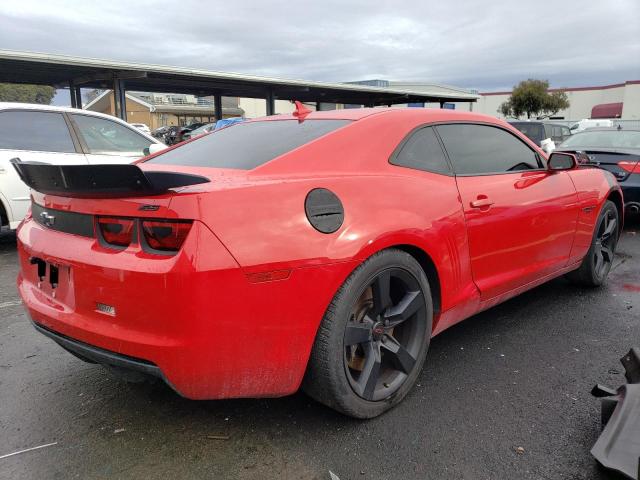 2G1FS1EW4D9156926 - 2013 CHEVROLET CAMARO SS RED photo 3