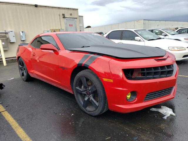 2G1FS1EW4D9156926 - 2013 CHEVROLET CAMARO SS RED photo 4