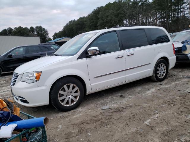 2C4RC1CG1CR208377 - 2012 CHRYSLER TOWN & COU TOURING L WHITE photo 1