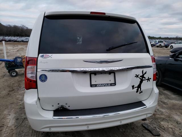 2C4RC1CG1CR208377 - 2012 CHRYSLER TOWN & COU TOURING L WHITE photo 6