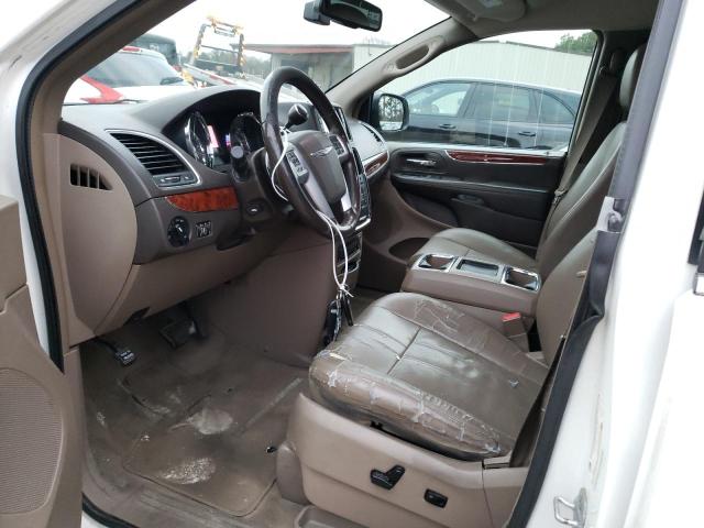 2C4RC1CG1CR208377 - 2012 CHRYSLER TOWN & COU TOURING L WHITE photo 7