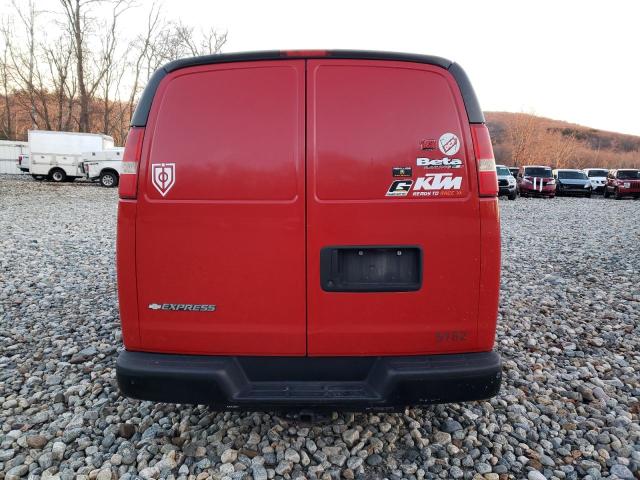 1GCHG35K991173923 - 2009 CHEVROLET EXPRESS VA RED photo 6