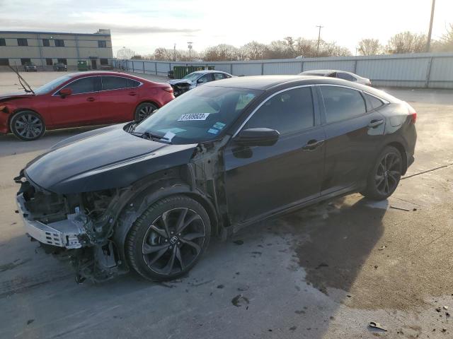 19XFC2F8XKE004254 - 2019 HONDA CIVIC SPORT 黑色 照片 1