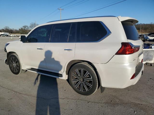 JTJHY7AX2J4258379 - 2018 LEXUS LX 570 WHITE photo 2