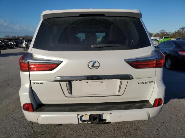 JTJHY7AX2J4258379 - 2018 LEXUS LX 570 WHITE photo 6