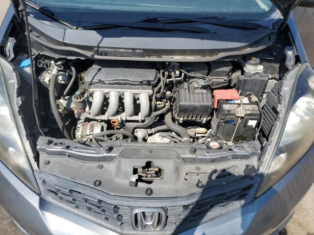 JHMGE8H50CC034939 - 2012 HONDA FIT SPORT GRAY photo 11