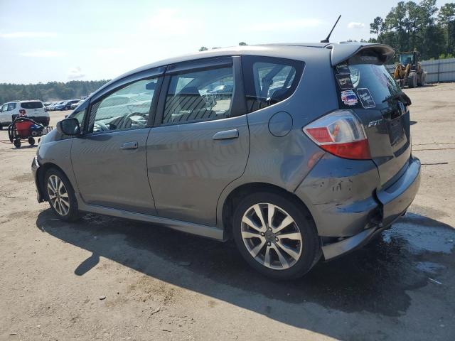 JHMGE8H50CC034939 - 2012 HONDA FIT SPORT GRAY photo 2