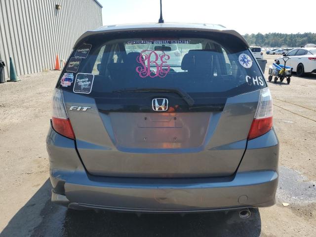 JHMGE8H50CC034939 - 2012 HONDA FIT SPORT GRAY photo 6