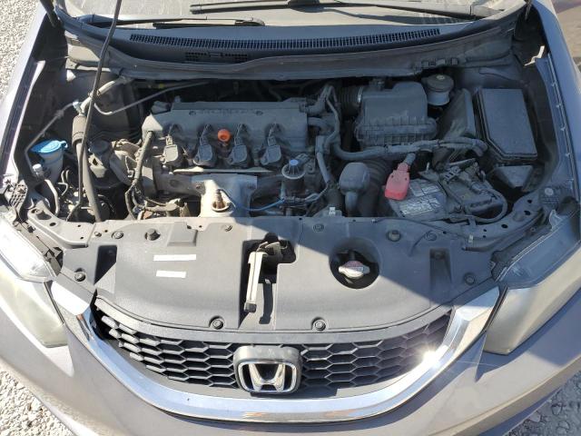 19XFB2F78FE034692 - 2015 HONDA CIVIC SE GRAY photo 11