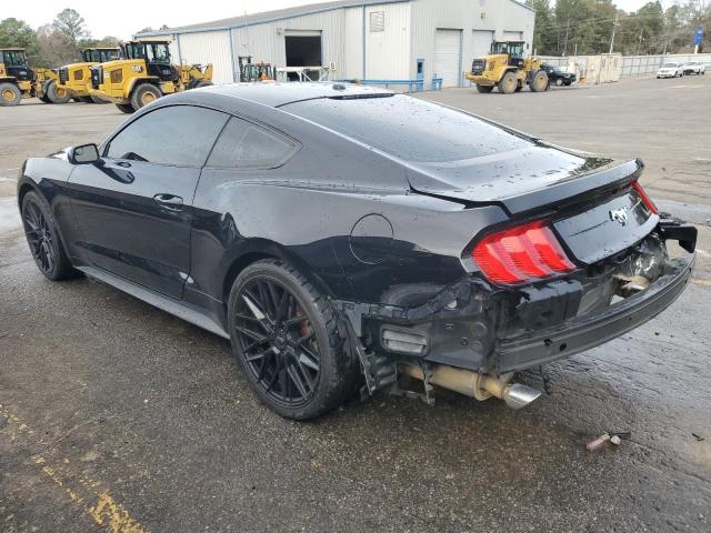 1FA6P8TH5K5157332 - 2019 FORD MUSTANG BLACK photo 2