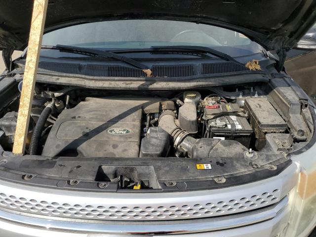 1FM5K7D82FGB10312 - 2015 FORD EXPLORER XLT BLACK photo 12