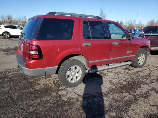 1FMEU72E96UA48332 - 2006 FORD EXPLORER XLS RED photo 3