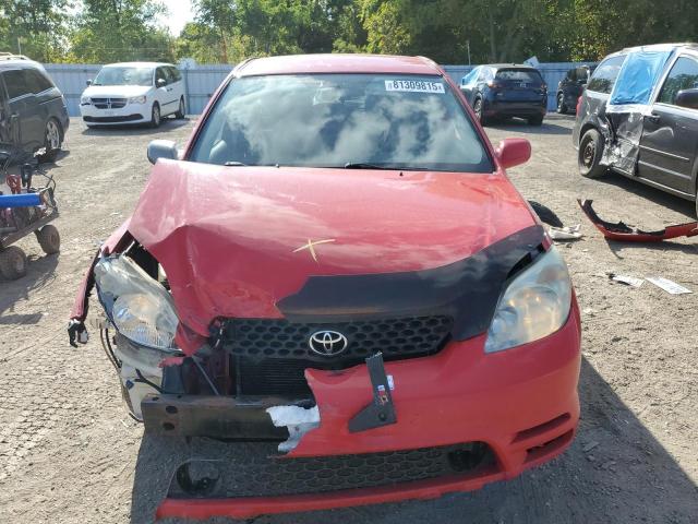2T1KR32E34C789703 - 2004 TOYOTA COROLLA MA XR RED photo 5