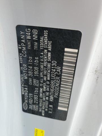 KMHTH6AB8LU024130 - 2020 HYUNDAI VELOSTER TURBO GRAY photo 12